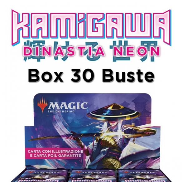 Kamigawa: Dinastia Neon - Set Booster Display da 30 Buste (ITA) Box di Espansione Magic: The Gathering