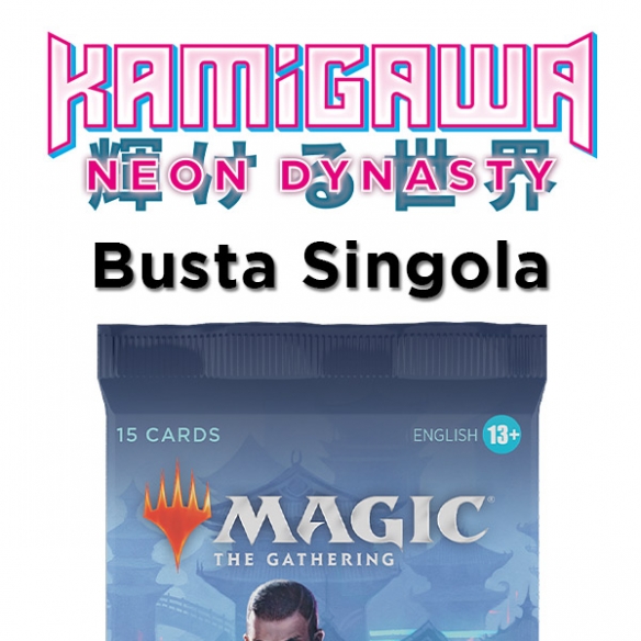 Kamigawa: Neon Dynasty - Draft Booster da 15 Carte (ENG) Bustine Singole Magic: The Gathering