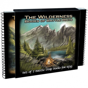The Wilderness - Books of Battle Mats Accessori Dungeons & Dragons