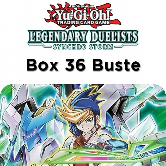 Legendary Duelists - Synchro Storm - Display 36 Buste (ENG - 1a Edizione) Box di Espansione Yu-Gi-Oh!