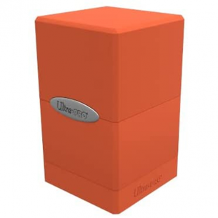 Satin Tower - Pumpkin Orange - Ultra Pro Deck Box