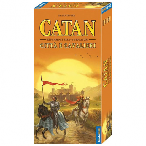 Catan - Città e Cavalieri 5-6 Giocatori (Espansione) Giochi Semplici e Family Games