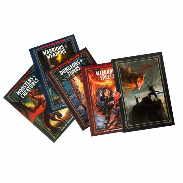 Dungeons & Dragons - The Young Adventurer's Collection - Set 4 Libri Illustrati (ENG) Altri prodotti Dungeons & Dragons