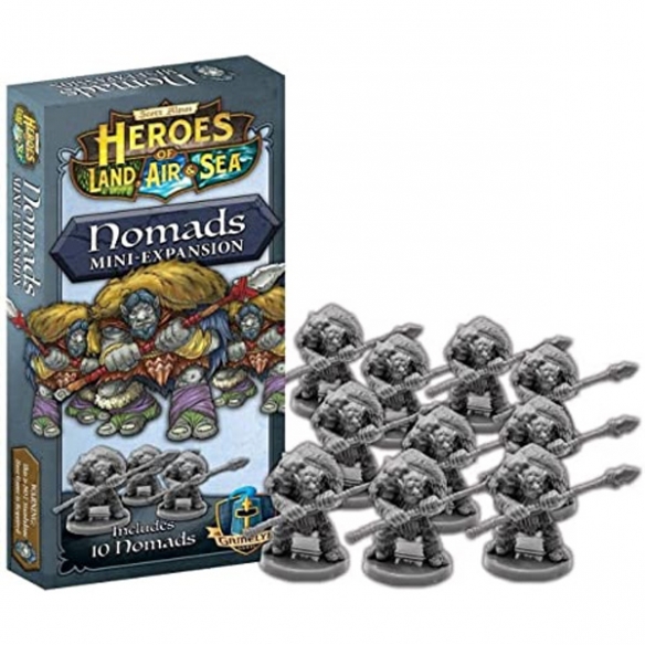 Heroes of Land, Air & Sea - Nomads Mini-Expansion (Espansione) (ENG) Giochi per Esperti