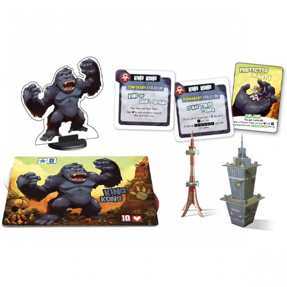 King of Tokyo - Monster Pack King Kong (Espansione) (ENG) Giochi Semplici e Family Games