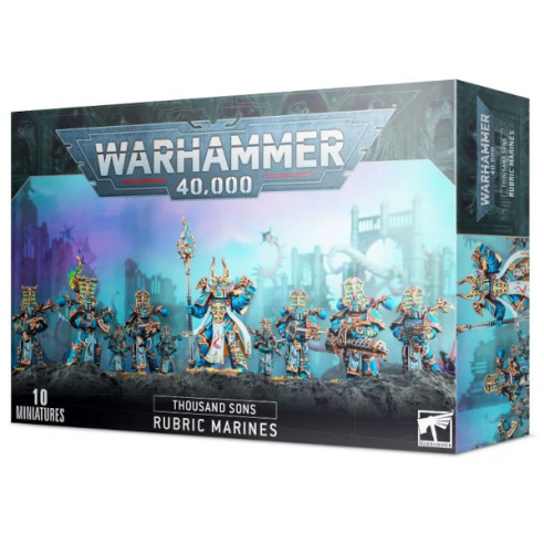 Thousand Sons - Rubric Marines (9a...