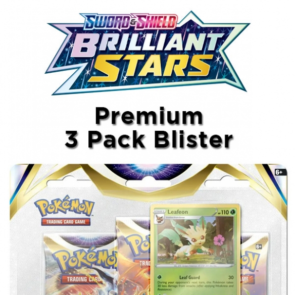 Astri Lucenti / Brilliant Stars - 3 Pack Blister Leafeon (ENG) Collezioni