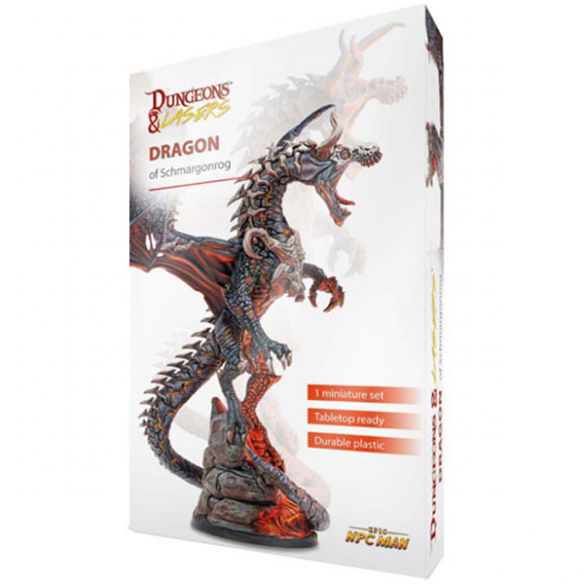 Dungeons & Lasers - Dragon of Schmargonrog Miniature Dungeons & Dragons