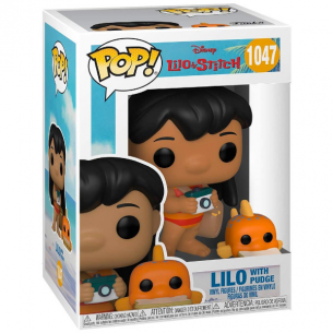 Funko Pop 1047 - Lilo With Pudge - Lilo & Stitch POP!