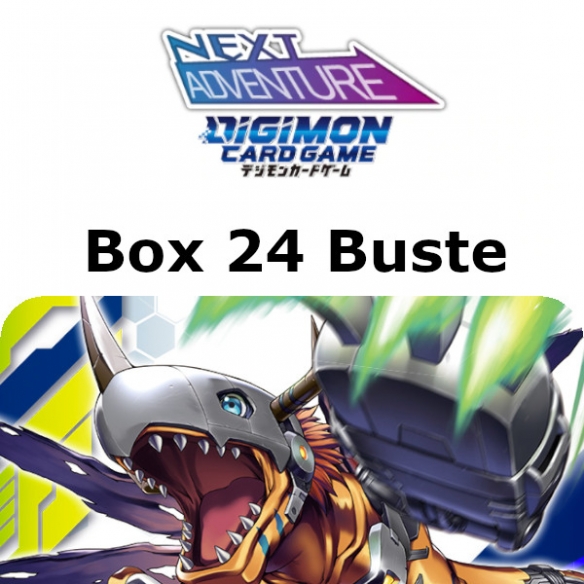 Digimon - Next Adventure - Display da 24 Buste (ENG) Digimon Card Game