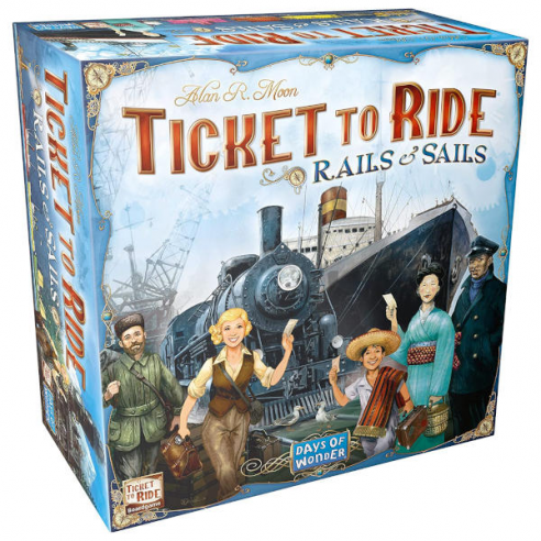 Ticket to Ride - Rails & Sails (ENG) Giochi Semplici e Family Games