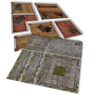 e-Raptor - RPG Objects - Tavern Set - Modular Map Accessori Dungeons & Dragons