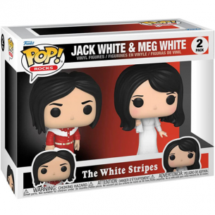 Funko Pop Rocks 2 Pack - Jack White & Meg White - The White Stripes POP!