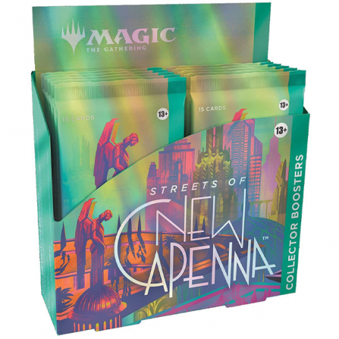 Streets of New Capenna - Collector Booster Display da 12 Buste (ENG) Box di Espansione Magic: The Gathering