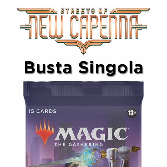 Streets of New Capenna - Draft Booster da 15 Carte (ENG) Bustine Singole Magic: The Gathering