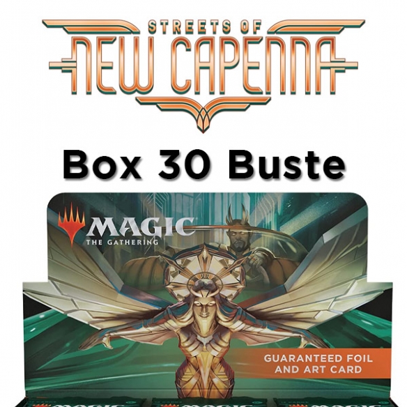 Streets of New Capenna - Set Booster Display da 30 Buste (ENG) Box di Espansione Magic: The Gathering