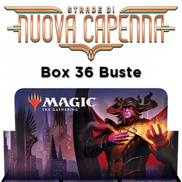 Strade di Nuova Capenna - Draft Booster Display da 36 Buste (ITA) Box di Espansione Magic: The Gathering