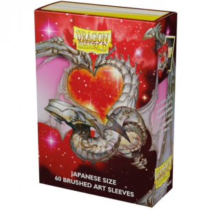 Small Japanese - Brushed Art Valentine Dragon (60 Bustine) - Dragon Shield Bustine Protettive