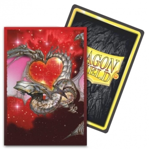 Small Japanese - Brushed Art Valentine Dragon (60 Bustine) - Dragon Shield Bustine Protettive 2