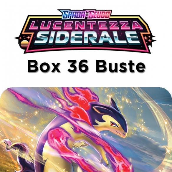 Lucentezza Siderale - Display 36 Buste (ITA) Box di Espansione Pokémon