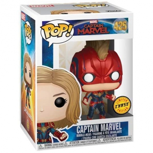 Funko Pop 425 - Captain Marvel - Captain Marvel (Chase) POP!