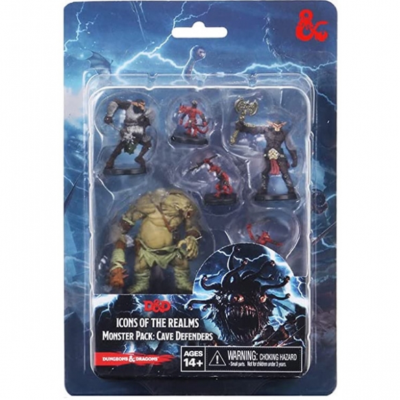 Icons of the Realms - Monster Pack - Cave Defenders Miniature Dungeons & Dragons