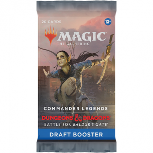 Commander Legends: Battle for Baldur's Gate - Draft Booster da 20 Carte (ENG) Bustine Singole Magic: The Gathering