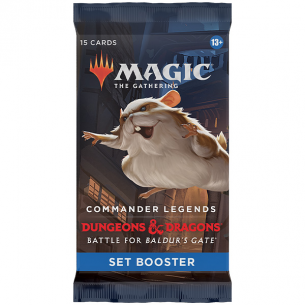 Commander Legends: Battle for Baldur's Gate - Set Booster da 15 Carte (ENG) Bustine Singole Magic: The Gathering
