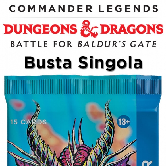 Commander Legends: Battle for Baldur's Gate - Collector Booster da 15 Carte (ENG) Bustine Singole Magic: The Gathering