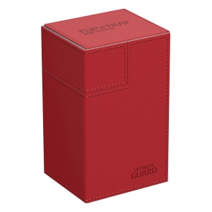 Flip 'n' Tray 80+ - Deck Case Rosso - Ultimate Guard Deck Box