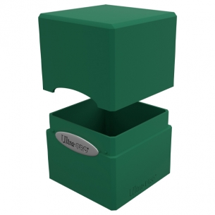 Satin Cube - Hi-Gloss Emerald Green - Ultra Pro 2