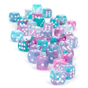 Chessex - Set 36 Dadi Viola effetto Nebulosa