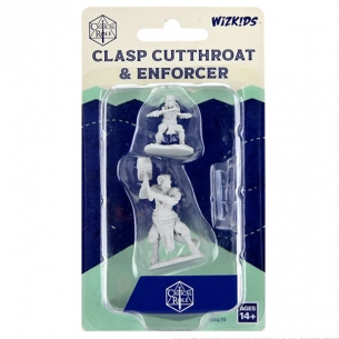 Critical Role Unpainted Miniatures - Clasp Cutthroat & Enforcer 2