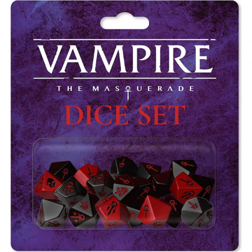 Vampiri: la Masquerade - Set 18 Dadi