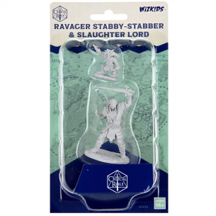 Critical Role Unpainted Miniatures - Ravager Stabby-Stabber & Slaughter Lord 2