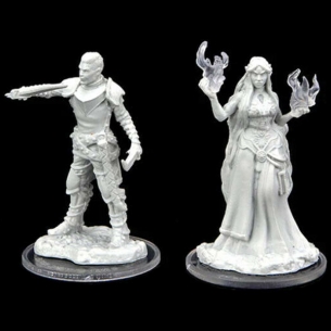 Critical Role Unpainted Miniatures - Turst Militia Swordsman & Lyregorn Holy Priest