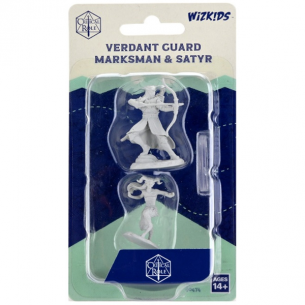Critical Role Unpainted Miniatures - Verdant Guard Marksman & Satyr 2