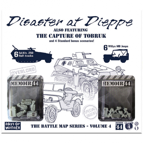 Memoir '44 - The Battle Map Series 4 - Disaster at Dieppe (Espansione) (ENG)