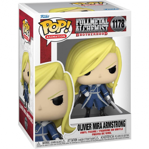 Funko Pop Animation 1178 - Olivier Mira Armstrong - Fullmetal Alchemist Brotherhood