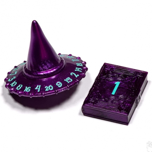 PolyHero Wizard - Set da 2 Dadi a...