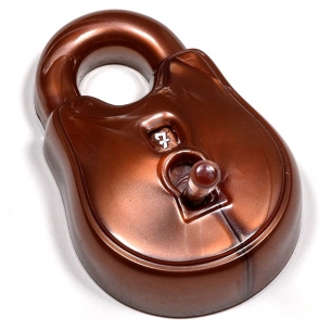 PolyHero Rogue - Dado da 20 Facce a Lucchetto - Stout Bronze 2