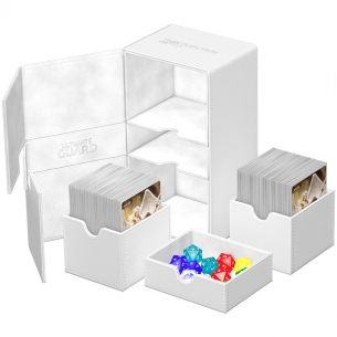 Twin Flip'n'Tray 200+ Xenoskin - Bianco - Ultimate Guard 2