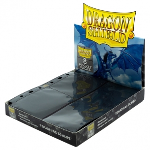 Pagine 4 Tasche per Album (50 Pezzi) - Clear - Dragon Shield Album 2