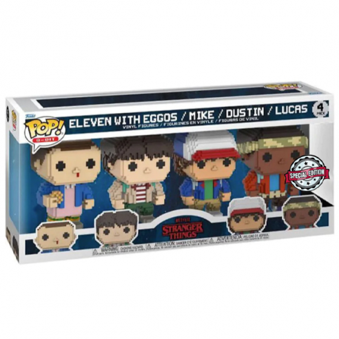 Funko Pop 8-Bit 4 Pack - Eleven with...