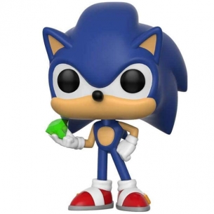 Funko Pop Games 284 - Sonic with Emerald - Sonic the Hedgehog 2