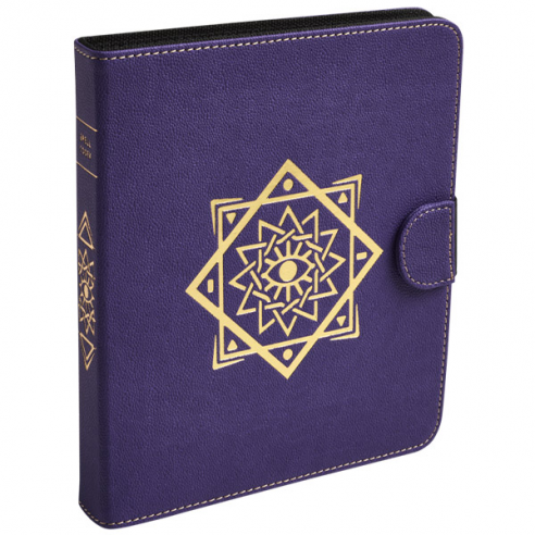 Spell Codex Portfolio - Arcane Purple...