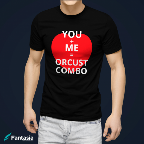 T-Shirt - You più Me uguale Orcust Combo