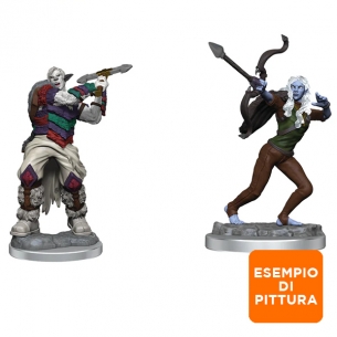 Critical Role Unpainted Miniatures - Ashari Stoneguard & Ashari Skydancer 2