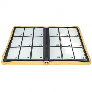 Album 9 Tasche con Zip - Pro Binder - Yellow - Ultra Pro 2
