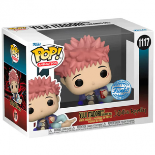 Funko Pop Animation 1117 - Yuji Itadori with Tsukamoto Doll - Jujutsu Kaisen (Special Edition)